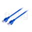 Frisby FA-C6716B CAT6 Patch Kablo 60cm Mavi resmi
