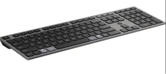 HP 720 Çoklu Cihaz Bağlantılı Şarj Edilebilir Kablosuz Klavye ve Fare (9T5A9AA) resmi