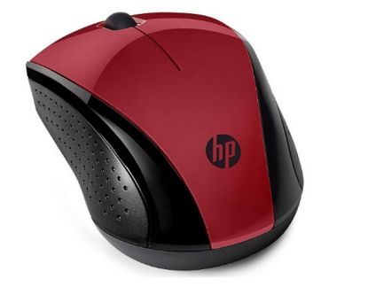 HP 220 7KX10AA Kırmızı Kablosuz Optik Mouse resmi