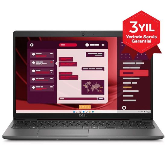Dell Latitude 3550 i7-1355U 16GB 512GB 2GB MX570A 15.6 XCTOL355015EMEA-VGA-V2 FHD Ubuntu Notebook  resmi