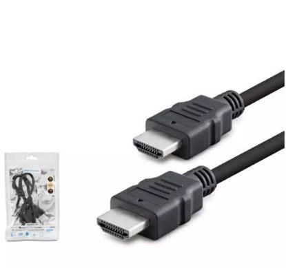 HADRON HDX2027 HDMI (M) TO HDMI (M) KABLO PVC 50CM SİYAH resmi