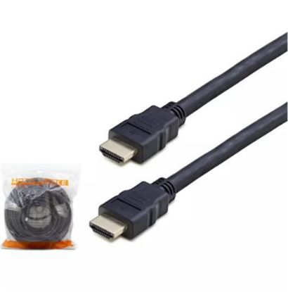 HADRON HDX2021 HDMI (M) TO HDMI (M) KABLO PVC 20M SİYAH resmi