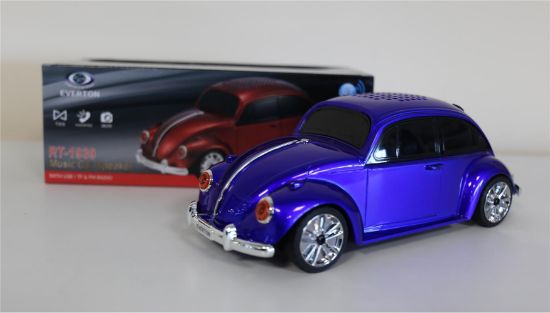 EVERTON RT-1939 Lacivert  Arabalı  Bluetooth Fm/Usb/Tf/Aux Şarjlı Nostaljik Radyo resmi