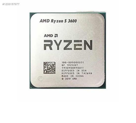 Amd Ryzen 5 3600 MPK 3.60Ghz 32Mb Am4 (65W) Kutusuz Tray İşlemci resmi