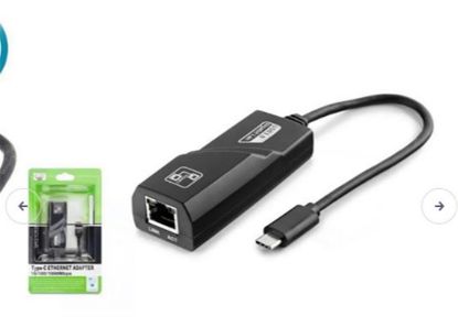 Hadron HDX5273 Type-C 3.0 Ethernet Çevirici Adaptör 10/100/1000 MBPS resmi