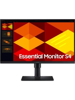 Samsung 24” Essential S4 LS24D400GAUXUF 5ms 100hz Vesa 2xHDMI DisplayPort IPS Pivot Monitör resmi