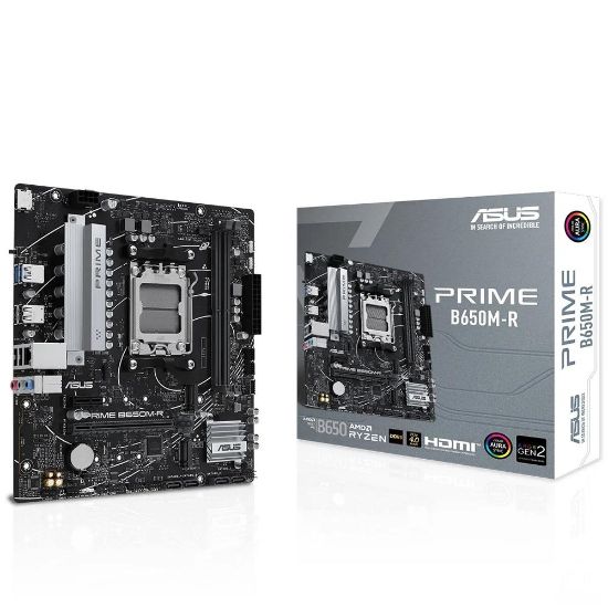 Asus Prime B650M-R 7200MHz (OC) DDR5 Soket AM5 M.2 HDMI mATX Anakart resmi