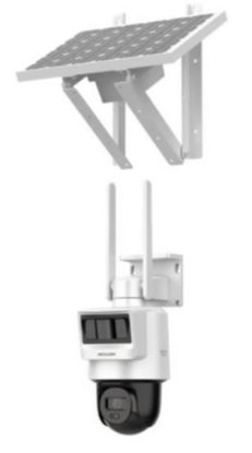 Hilook PTZ-N2c400I-K/4G/C09s20 4 Mp 2.8mm Lens 4G Sim Kartlı Solar Pt İp Kamera resmi