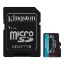 Kingston SDCG4/1TB 1TB microSDXC Canvas Go Plus Gen4 200MB/s A2 U3 V30 Card + ADP Hafıza Kartı  resmi