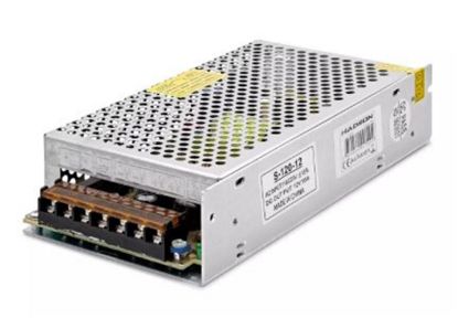 HADRON HD8203 METAL ADAPTÖR 12V 10A 20*10*4CM GÜMÜŞ resmi
