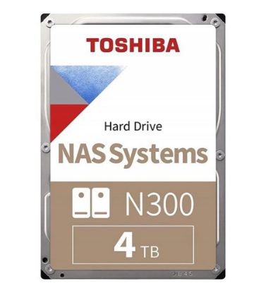 Toshiba 4TB N300 MN10ADA400ES 7200RPM 512MB SATA3 Nas Diski resmi