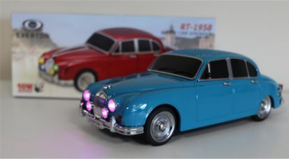 EVERTON RT-1958 Zümrüt Yeşil (Emerald) Arabalı  Bluetooth Fm/Usb/Tf/Aux Şarjlı Nostaljik Radyo resmi