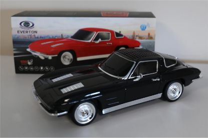 EVERTON RT-1956 Siyah Arabalı  Bluetooth Fm/Usb/Tf/Aux Şarjlı Nostaljik Radyo resmi