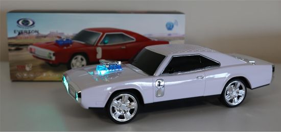 EVERTON RT-1959 Beyaz Arabalı  Bluetooth Fm/Usb/Tf/Aux Şarjlı Nostaljik Radyo resmi