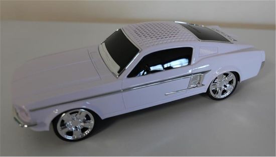 EVERTON RT-1951 Beyaz Arabalı  Bluetooth Fm/Usb/Tf/Aux Şarjlı Nostaljik Radyo resmi