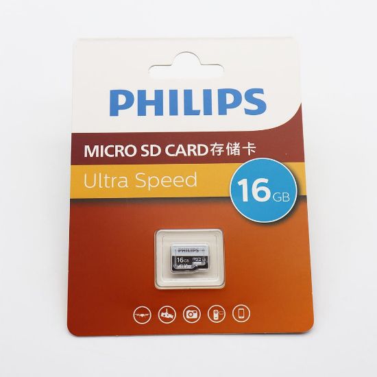Philips 16GB MicroSD Hafıza Kartı (Adaptörsüz) resmi