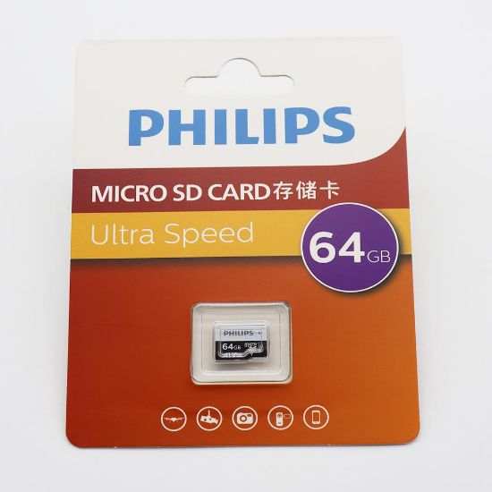 Philips 64GB A1 V30 MicroSDXC Hafıza Kartı (Adaptörsüz) resmi