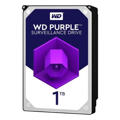 Wd 1Tb Wd10Purx Purple 3,5" 64Mb 5400Rpm Harddisk (İthalat) resmi
