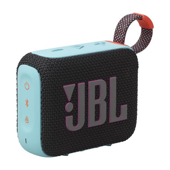 JBL Go4 Bluetooth Hoparlör Siyah Turkuaz IP67 resmi