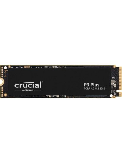 Crucial 500GB Crucial P3 Plus 3D NAND GEN4 NVMe PCIe M.2 SSD (4700-1900 MB/s) CT500P3PSSD8 Ssd Disk resmi