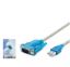 HADRON HDX7512 USB TO RS232 KABLO 84CM SILVER resmi