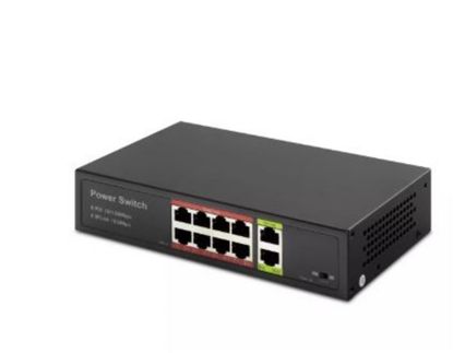 HADRON HD08 POE SWITCH 2UPLINK 8+2 10/100 MBPS 8PORT resmi