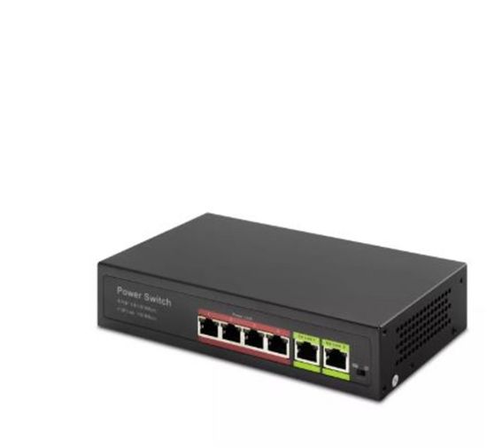 HADRON HD04 POE SWITCH 2UPLINK 4+2 10/100 MBPS 4PORT resmi