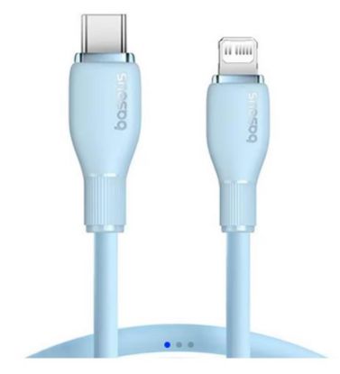 Baseus P10355701311-00 20W 1,2m Hızlı Şarj Özellikli Type-C to Lightning Kablo resmi