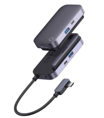 Baseus WKWJ000013 PadJoy 4 Bağlantı Noktalı Type-C HUB Adaptörü resmi