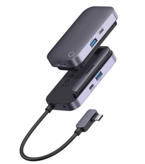 Baseus WKWJ000013 PadJoy 4 Bağlantı Noktalı Type-C HUB Adaptörü resmi
