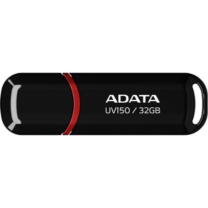 ADATA UV150-32GB USB3.2 Gen1 Black Flash Bellek resmi