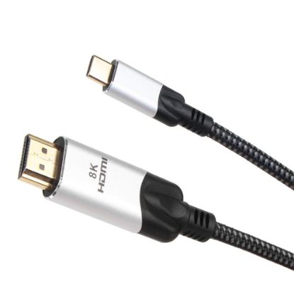 Vcom CU423MCV-1.8 Siyah 1.8MT Type-C To Hdmi 2.0V Kablo resmi