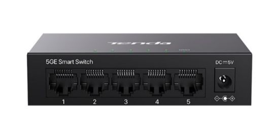 Tenda TEG2205D 5 Port 10/100/1000 Switch Cloud Yönetilebilir Çelik Kasa Switch resmi