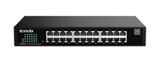 Tenda TEG2224D 24 Port 10/100/1000 Switch Cloud Yönetilebilir Çelik Kasa Switch resmi