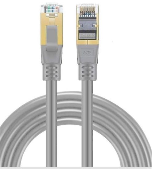 Inca ICAT8-05G 5mt 100%100 Bakır S/FTP 40Gbps 2000Mhz High Speed Kablo resmi