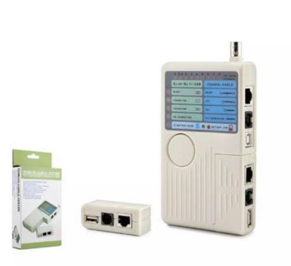 Hadron Hdx6505 Kablo Test Cihazı Rj11 + Rj45 + Bnc + Usb resmi