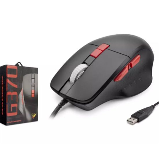 Hadron G370 Rgb 6 Buttons Usb Oyuncu Mouse (1,50cm Kablo Uzunluğu) resmi