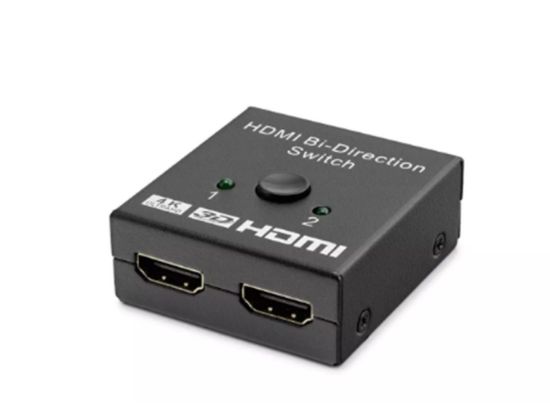 Hadron Hdx1296 2 Port Hdmi Switch 2Giriş 1Çıkış Bi-Direction 4K Ultra HD ve 3D HDMI 1.4 / 2.0 uyumlu resmi