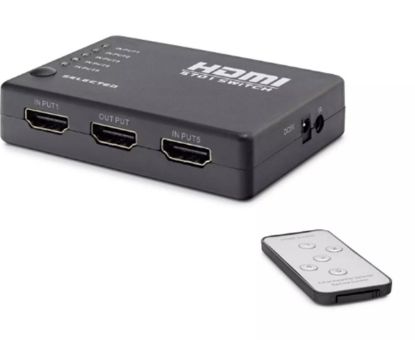 Hadron Hdx1272  5 Port Hdmi Switch 5Giriş 1Çıkış Kumandalı  resmi