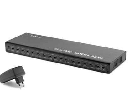 Hadron Hdx1293  16 port Hdmi Splitter 1.4V 1080P 3D 1*In 16*Out Siyah resmi