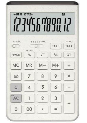 Casio JT-200T-WE 12 Hane Beyaz Masa Üstü Hesap Makinesi resmi