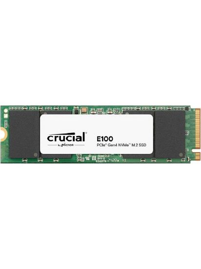 Crucial 480GB E100 CT480E100SSD8 Pcıe Gen4 2280 Nvme M.2 SSD (4700-2500 Mb/s)  resmi