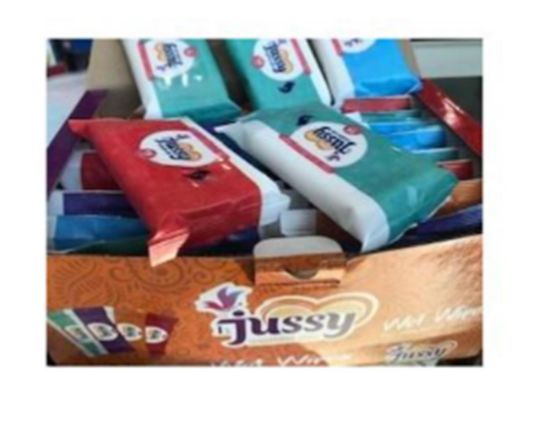 Jussy 36lı Cep Islak Mendil ( Pakette 15 Adet) (Alcohol Free / Paraben Free ) resmi