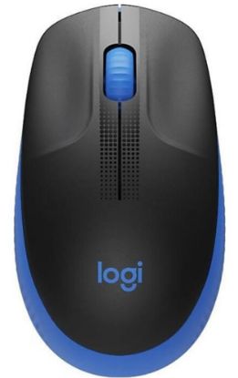 Logitech 910-005909 M191 Mavi Büyük Boy Kablosuz Mouse Optik 1000 Dpı Buton resmi
