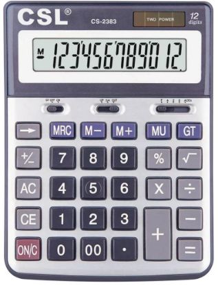 CSL CS-2383 12 Hane Masa Tipi Hesap Makinesi resmi
