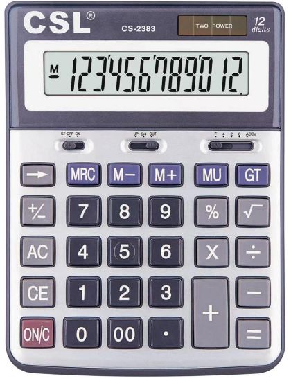 CSL CS-2383 12 Hane Masa Tipi Hesap Makinesi resmi