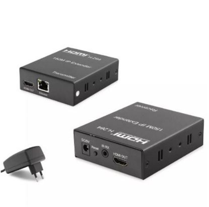 Hadron Hdx1301 150M HDMI 1.3 Extender 1080P  8.1 Mbps Siyah resmi