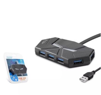 Hadron Hdx7038 Usb3.0 Hub 7*Usb3.0 1.2M Siyah resmi