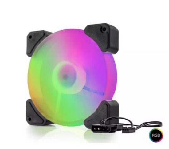 Hadron Hdx1518 12cm Kasa Fanı Performans 4Pin Rgb Siyah resmi
