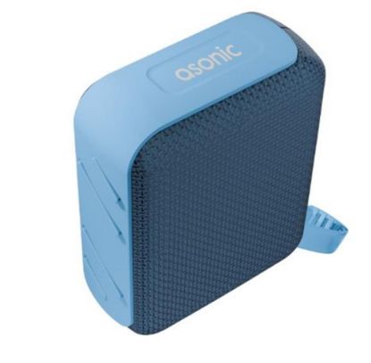 Asonic AS-03 Mavi USB-TF-TWS-Bluetooth Destekli 5W 1200mAh Type-C Speaker resmi